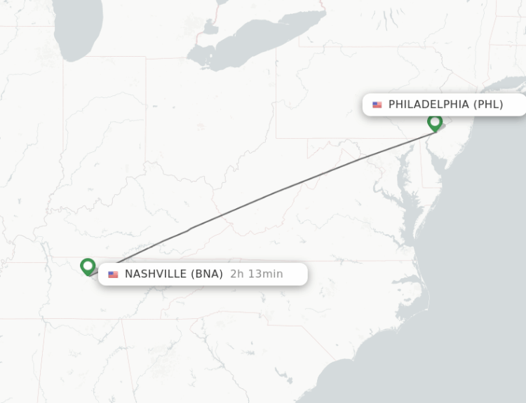 Transports entre Philadelphie à Nashville taraji
