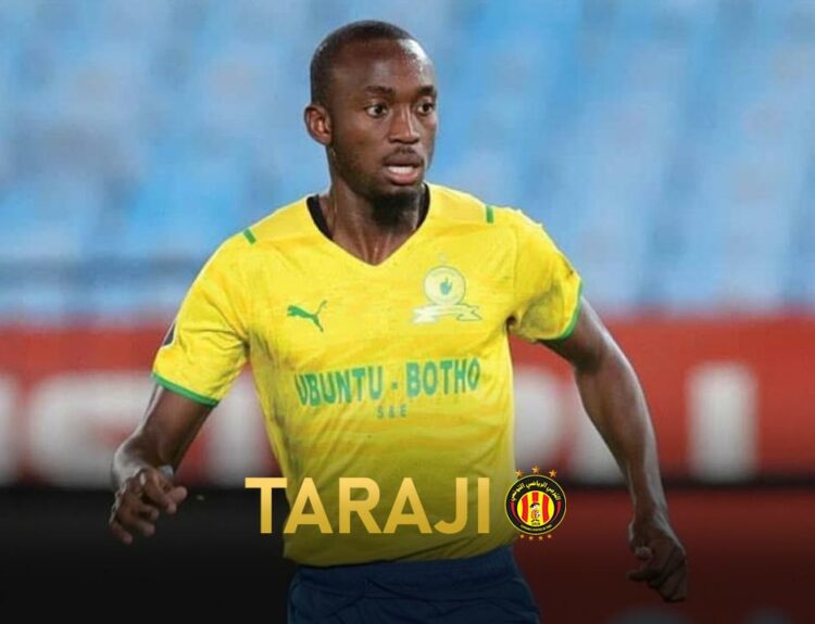 Espérance de Tunis, Peter Shalulile, Elias Mokwena, Mamelodi Sundowns, transfert, mercato, Ligue 1 tunisienne, Ligue des Champions CAF, football Tunisie, football Afrique du Sud, football Namibie.