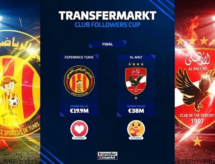 EST vs Al Ahly Votez pour la Finale Transfermarkt