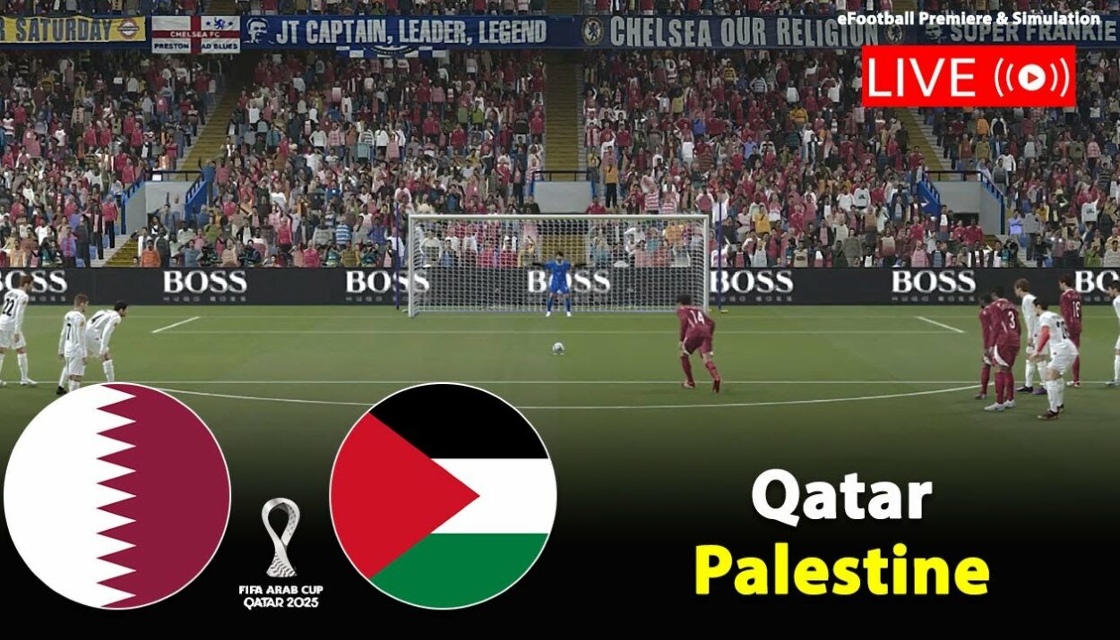 LIVE : Qatar vs Palestine (Coupe Arabe 2025)