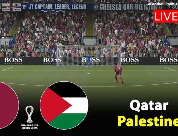 LIVE : Qatar vs Palestine (Coupe Arabe 2025)